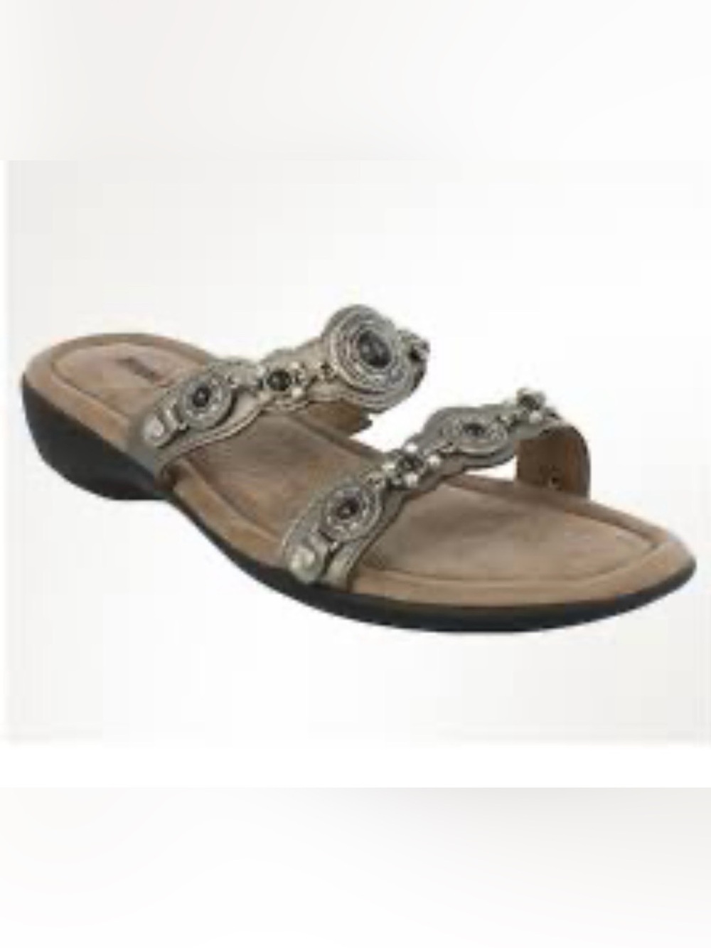 Minnetonka Women's Boca Slide III Pewter